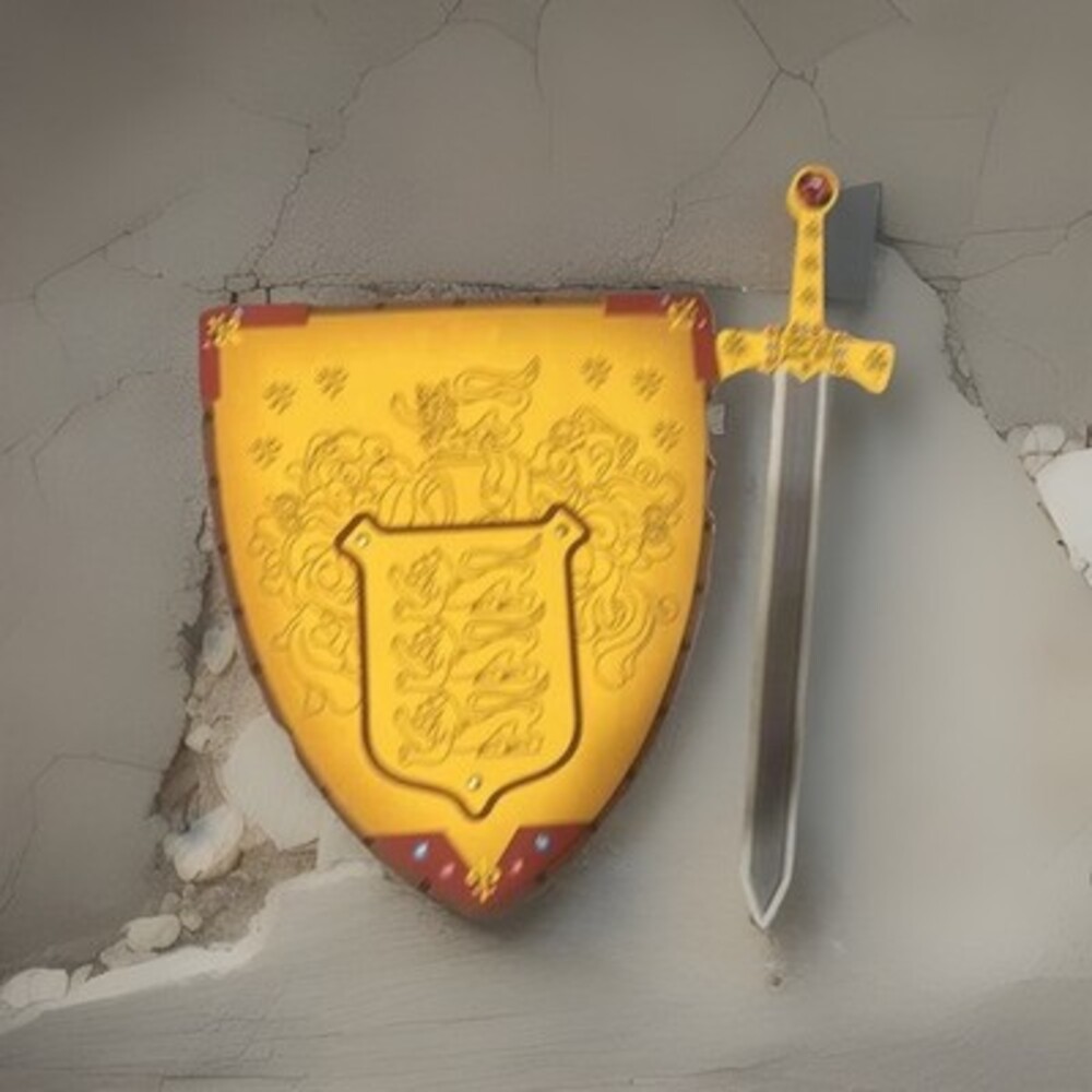 Disney Parks Lion Crest Foam Shield & Sword Toy